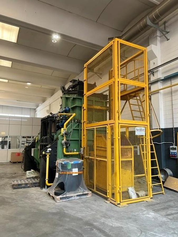 Used 2003 Botta FTA 40-15, Aluminium Melting Furnace