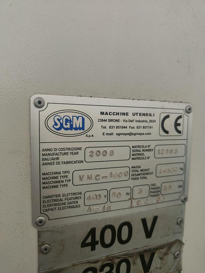 D'occasion Centre d'usinage vertical Lilian 2008, modèle VMC1600