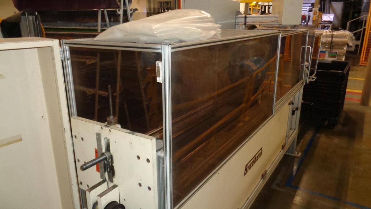Used 1993 Brodbeck HSE 2000 Core Tube Cutting Machine