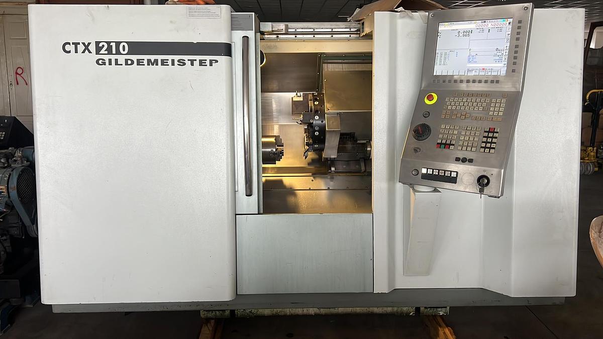 TOUR CNC GILDEMEISTER modèle CTX 210M 2004