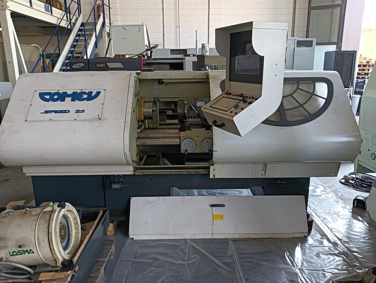 Used 2005 SELF-LEARNING LATHE COMEV mod. SPEED 21