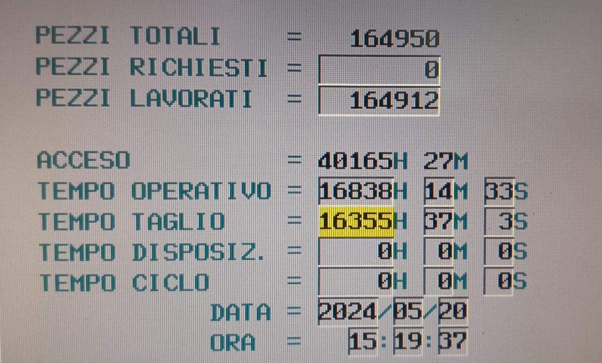 Used 2003 GORATU CNC lathe mod. G CRONO 4Zx1000