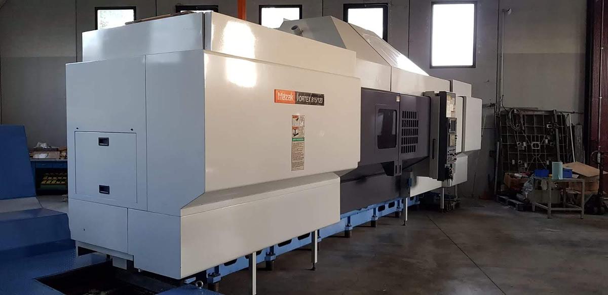 Used MAZAK 5 AXIS CNC FANUC 15 I-M MOD VORTEX 815\120 MACHINING CENTER