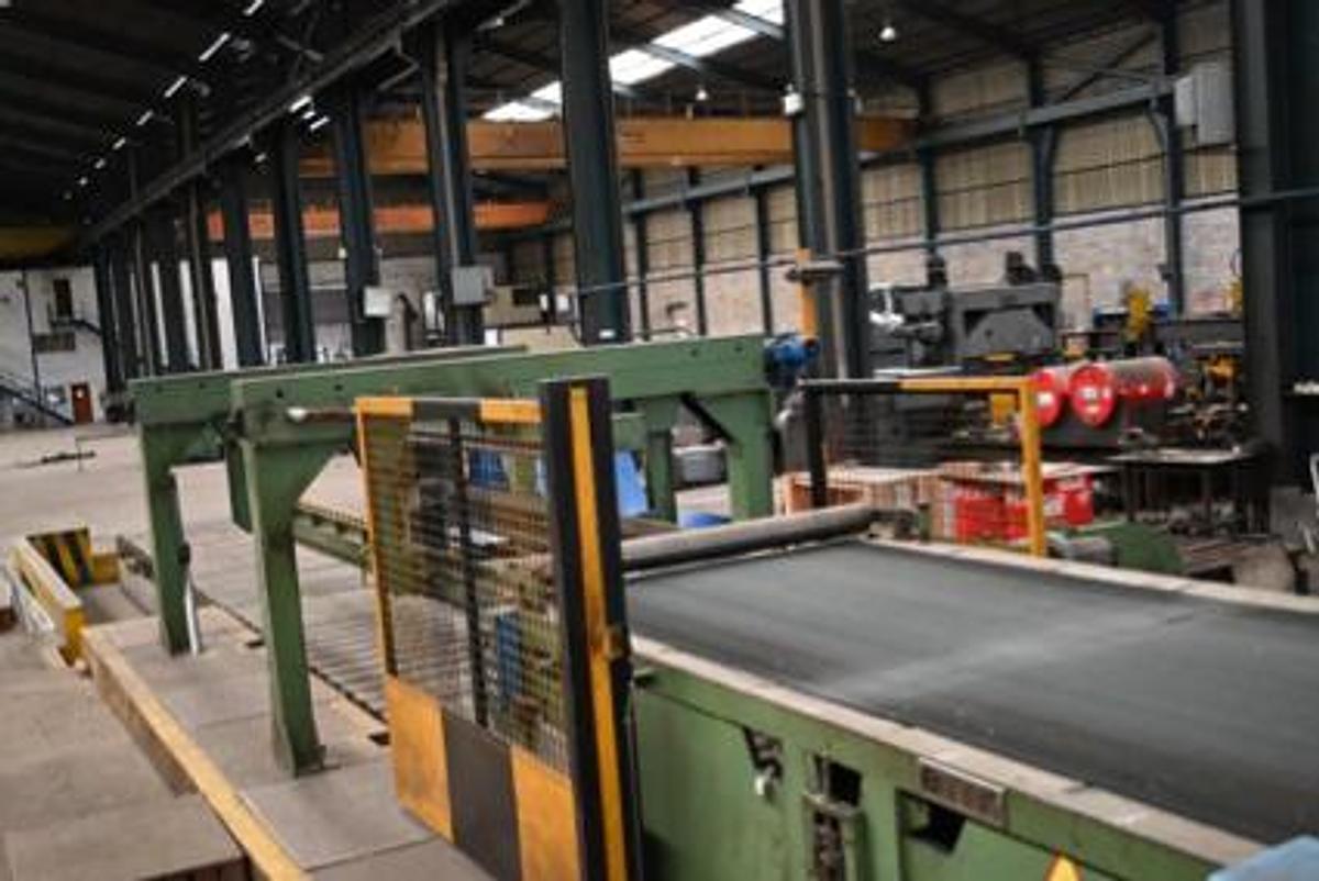 Used 1990 Bonak Cut-to-lenght machine