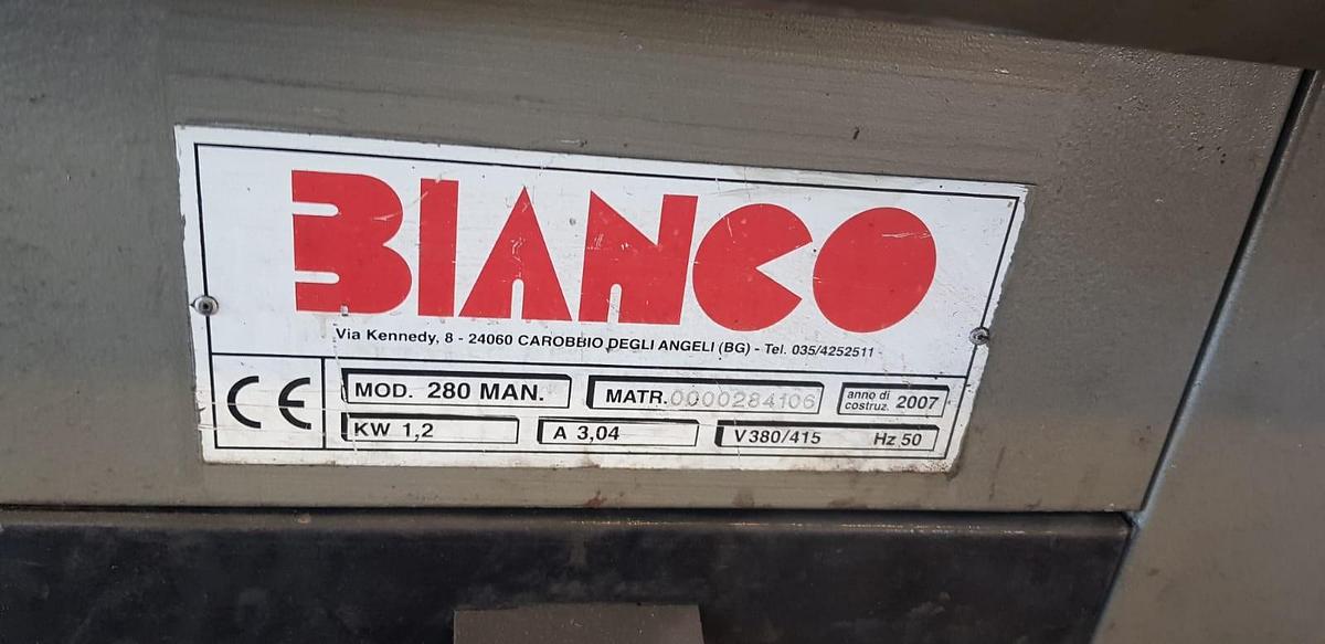 Used BTM BAND SAWING MACHINE MOD 61.41 CNC AUTOMATIC 60°DX STROKE 3000