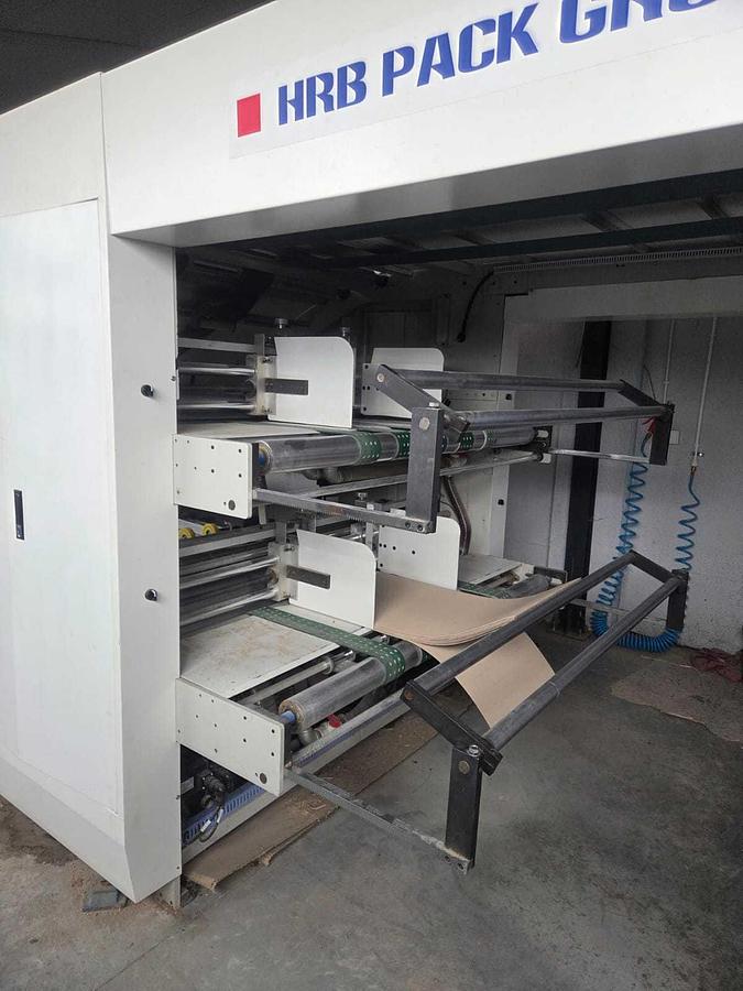 Used 2021 HRB 1450F, 5PLY Flute Laminator