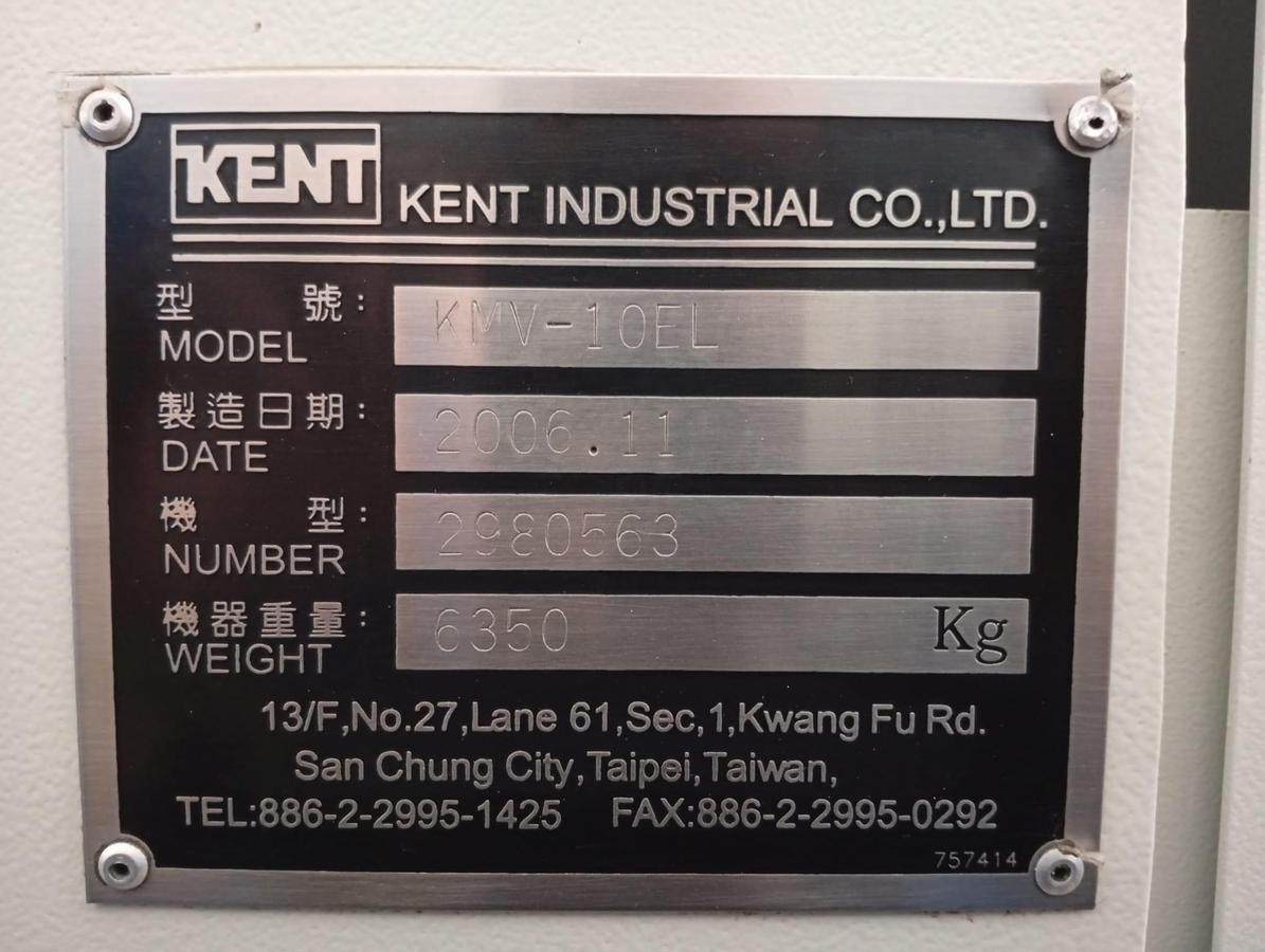 Used 2006 KENT WORKING CENTER mod. KMV 10 EL