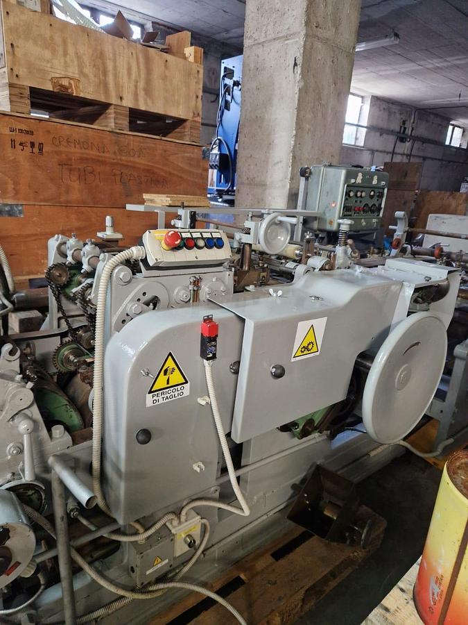 Used BIAGIONI FLAT PAPER BAG MAKING MACHINE – 3 COLOR FLEXO PRINTING – RECONDITIONED