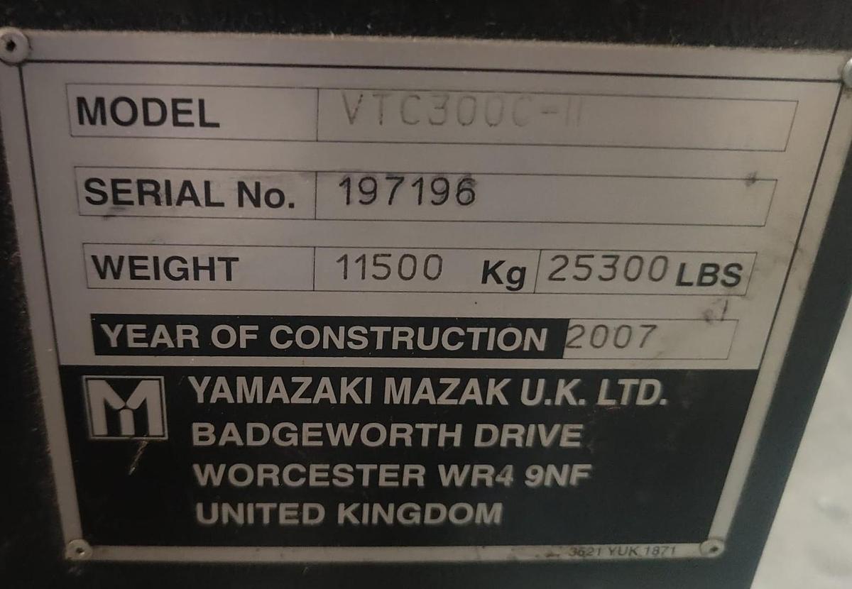D'occasion MAZAK VTC 300C II de 2007