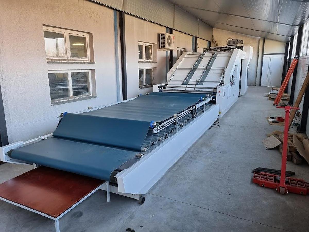 Used 2021 HRB 1450F, 5PLY Flute Laminator