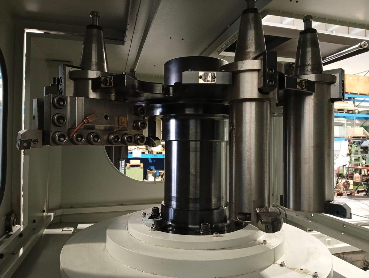 Used 2018 VERTICAL LATHE HANKOOK model.VTB 100