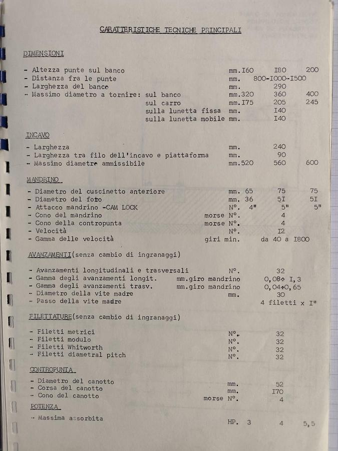 Usado Torno paralelo LABOR mod.200 S