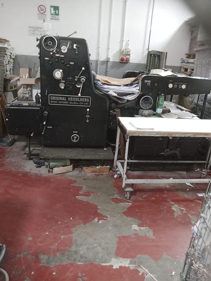 Used Heidelberg  Offset-Letterset 64×89 cm (25¼×35")