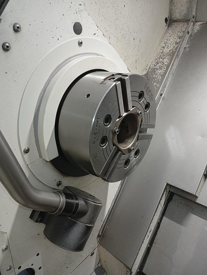 Used 2015 DMG MORI CNC lathe mod.ecoTURN 450M V3