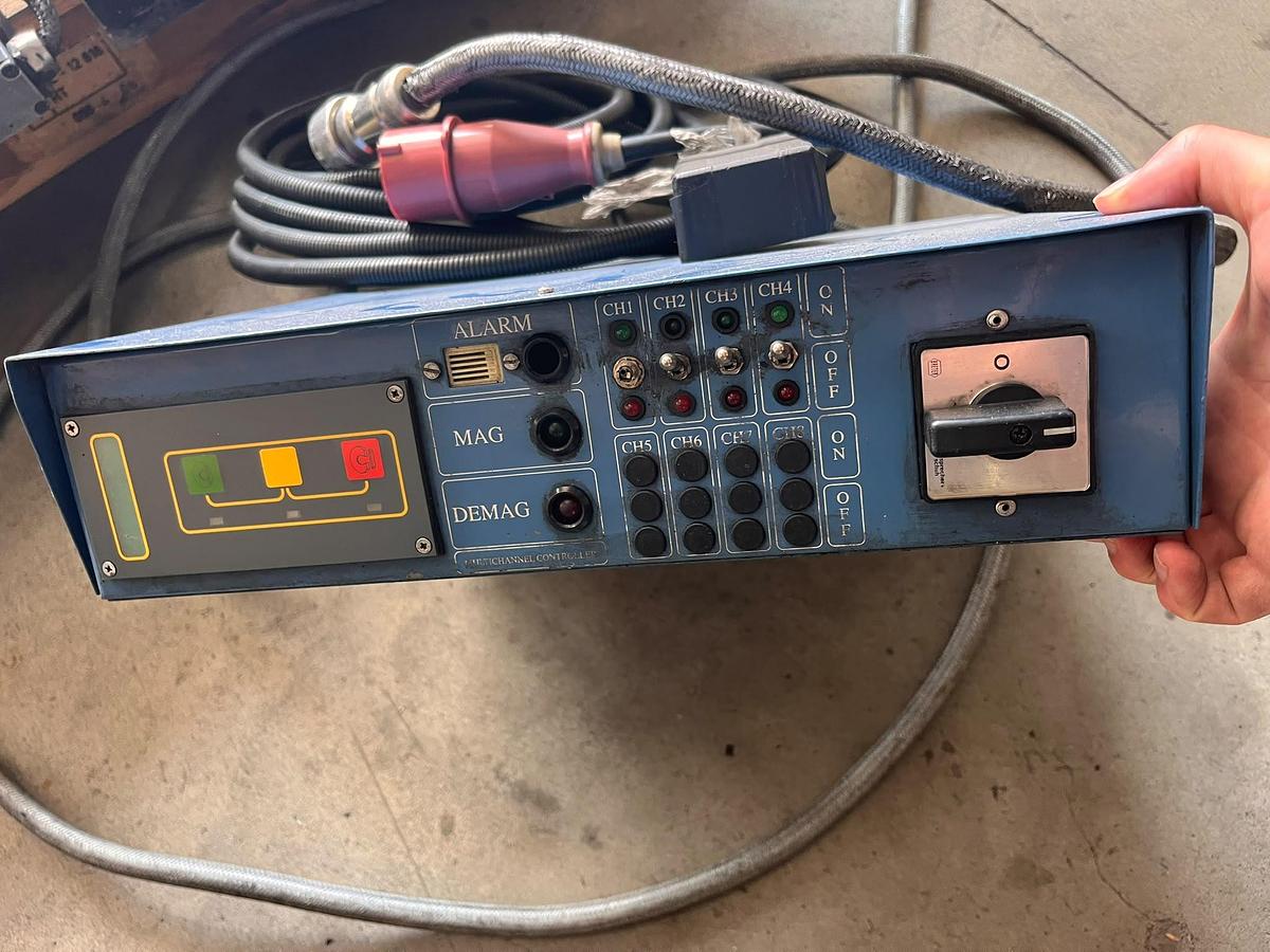 Used N.02 MAGNETIC TABLES + CONTROL UNIT
