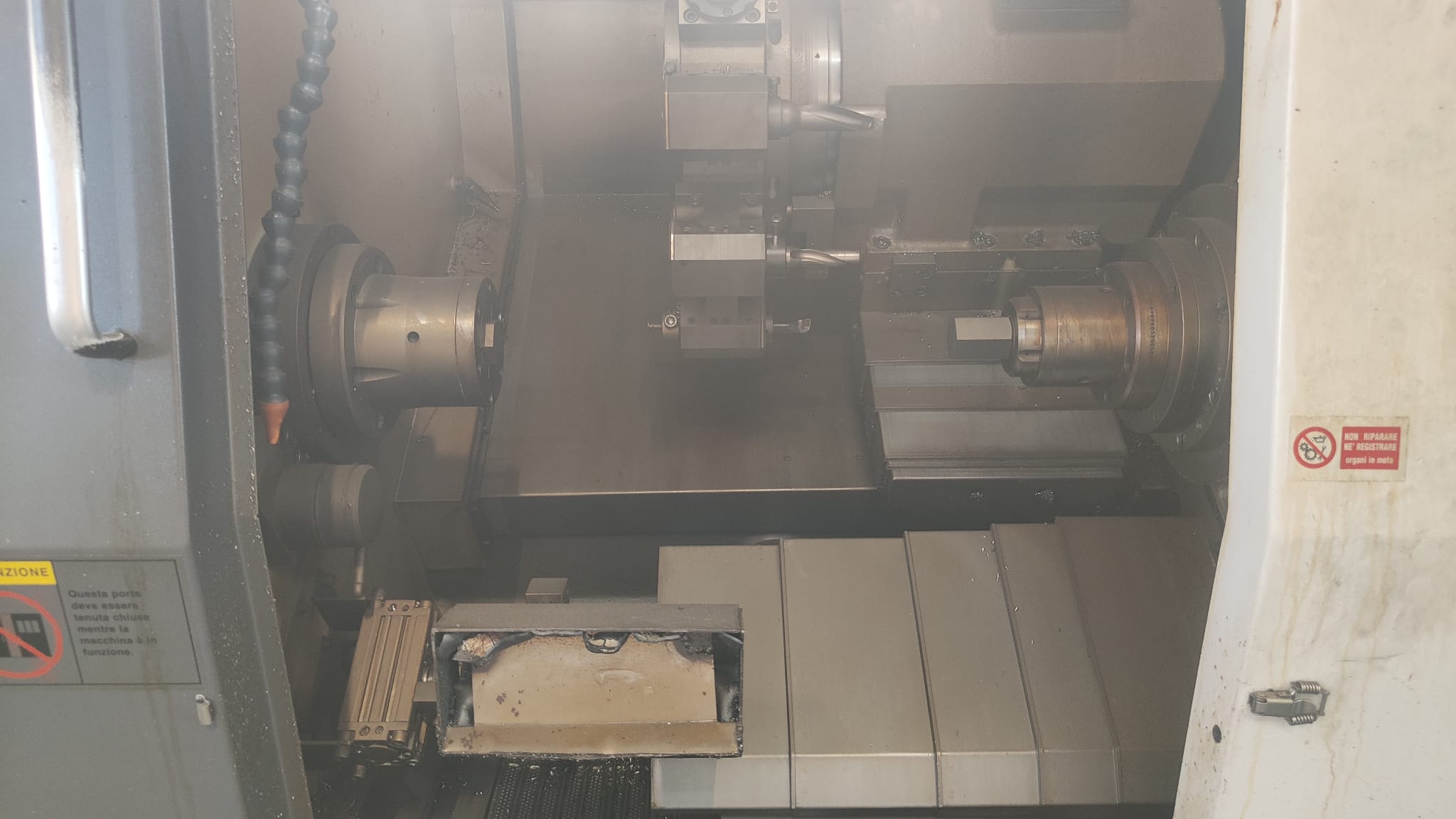 Used 2005 TAKISAWA LATHE mod.EX 510 + IEMCA LOADER