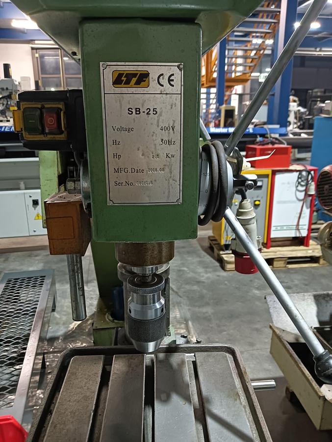 Used 2008 COLUMN DRILL LTF mod.SB-25