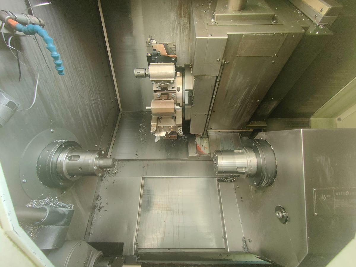 Used 2008 BIGLIA B545YS LATHE WITH LOADER