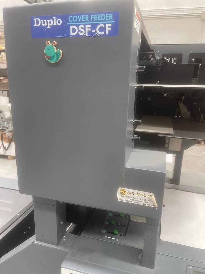 Used Duplo System 5000 Dynamic Booklet Maker – DSF-5000 Sheet Feeder, DSF-CF Cover Feeder & DBM-LS1