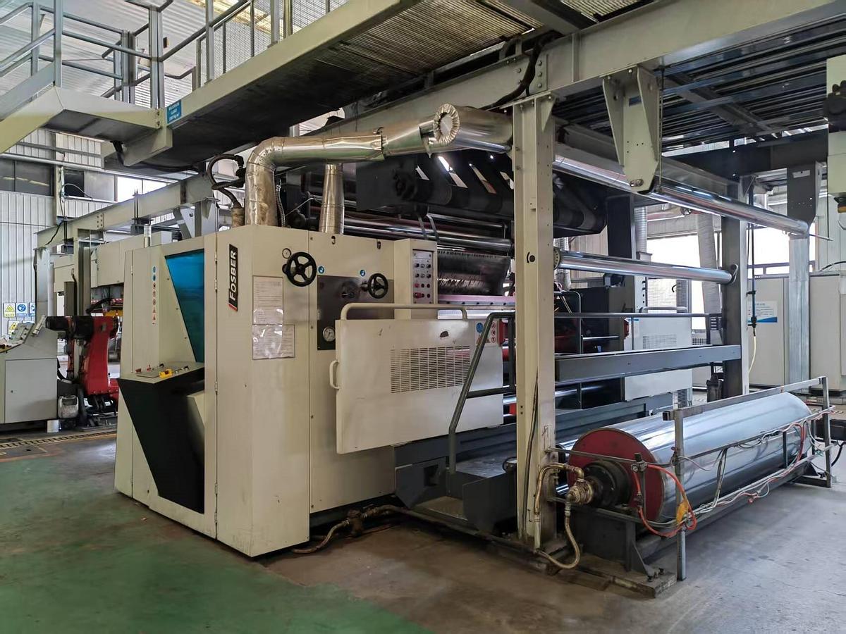 Used Fosber Complete Corrugated Board Production Line
