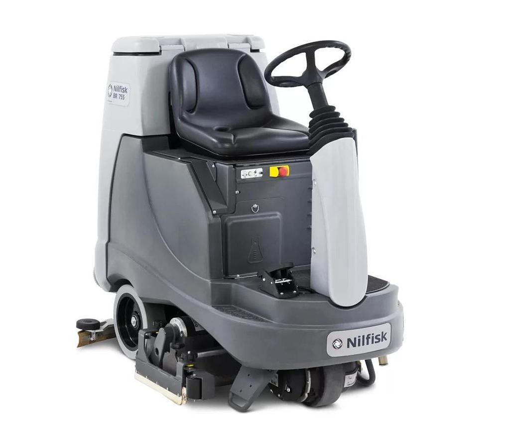 Used 2021 FLOOR SCRUBBER SWEEPER NILFISK BR 755C