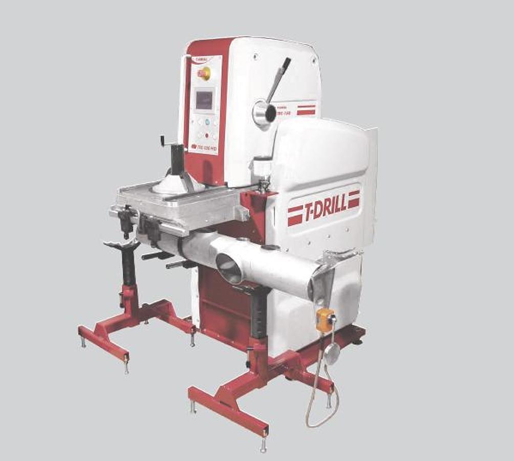 Used COLLARS MACHINE T-DRILL model TEC-150