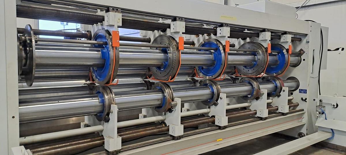Refurbished Printer Slotter Bendazzoli 4800 CE - Printer Slotter for Corrugated Cardboard Packaging