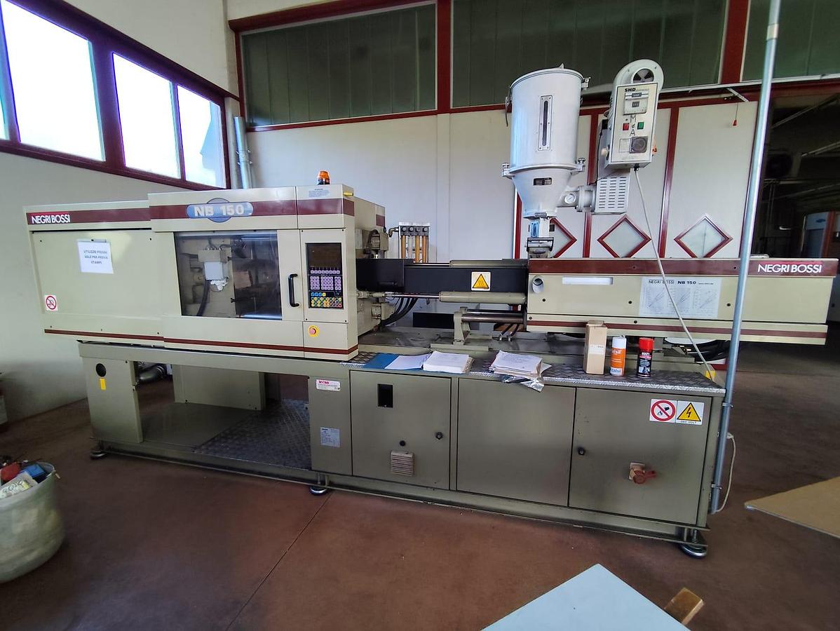 Used 1997 NEGRI BOSSI INJECTION PRESS NB150