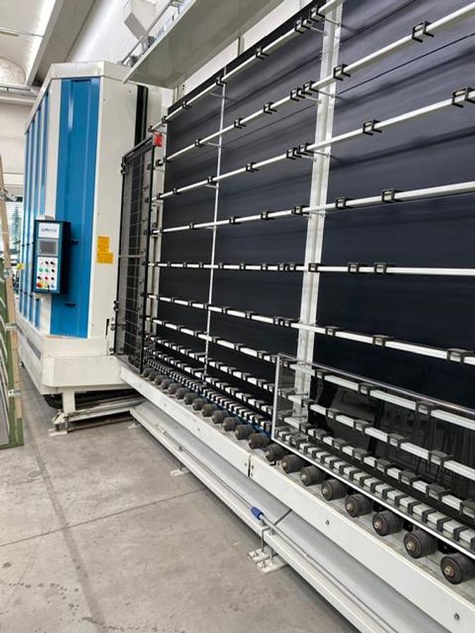 Used 2009 FOREL Insulating Glass Production Line – 2016 GFPM Automatic Spacer Frame Bender