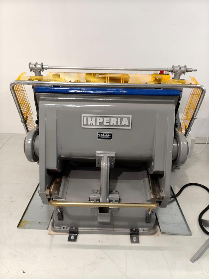 Used Rabolini Imperia 80/120 Platen Die Cutting Machine