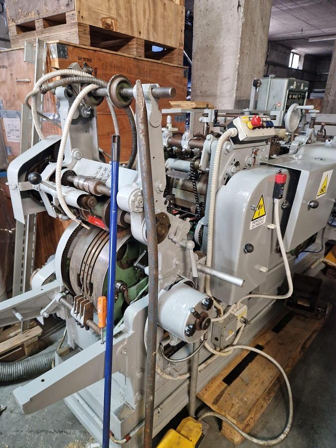 Used BIAGIONI FLAT PAPER BAG MAKING MACHINE – 3 COLOR FLEXO PRINTING – RECONDITIONED