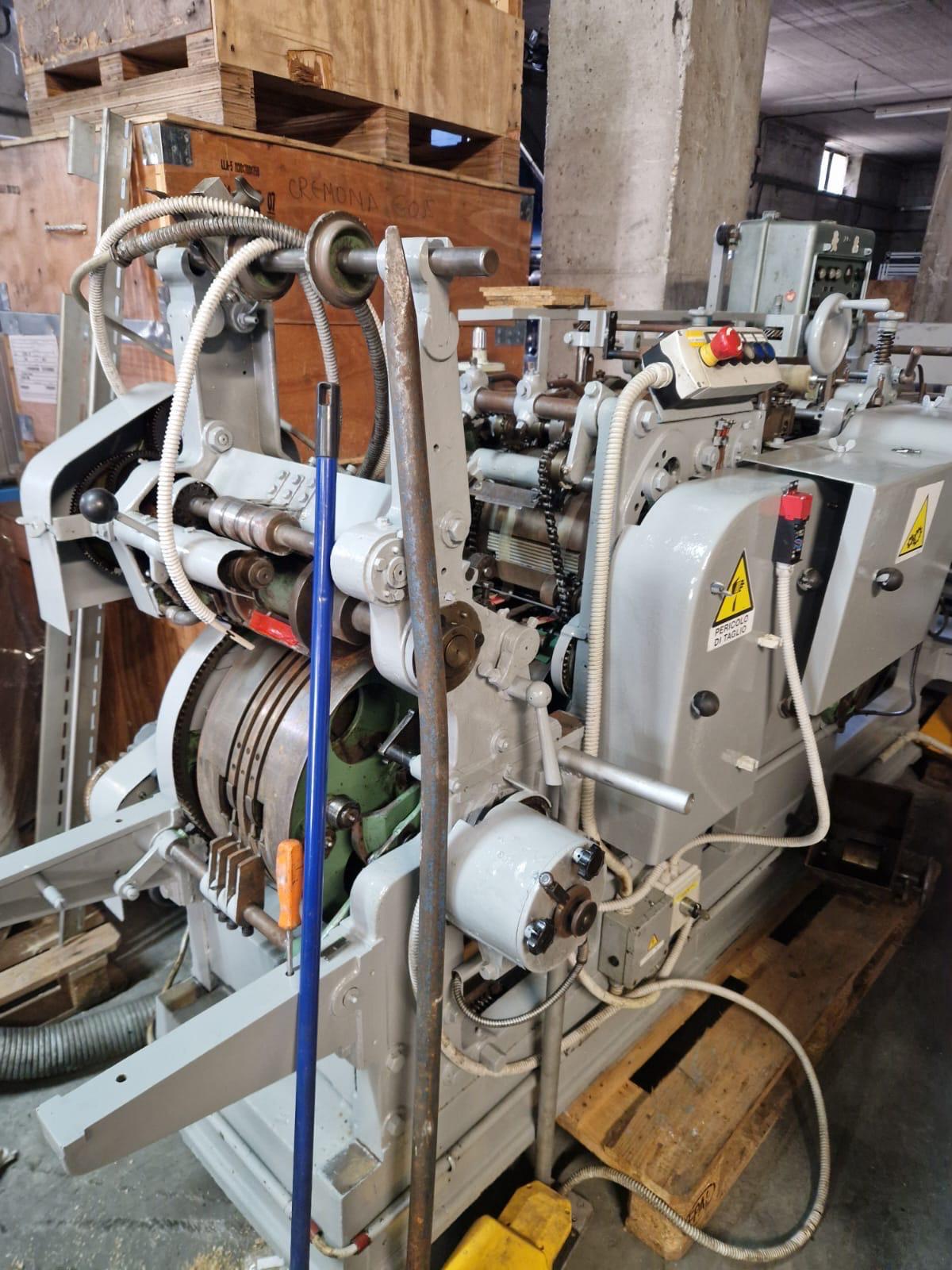 Used BIAGIONI FLAT PAPER BAG MAKING MACHINE – 3 COLOR FLEXO PRINTING – RECONDITIONED