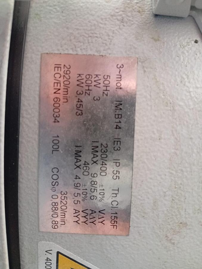 Used 2022 LOSMA EXTRACTOR model. DARWIN D 3000