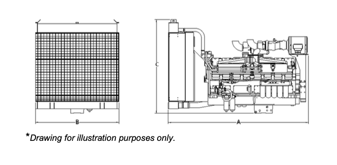 Used 2023 Cummins KTA50-G3 Containerized Diesel Generator Set (New, Lot of 40) 2023
