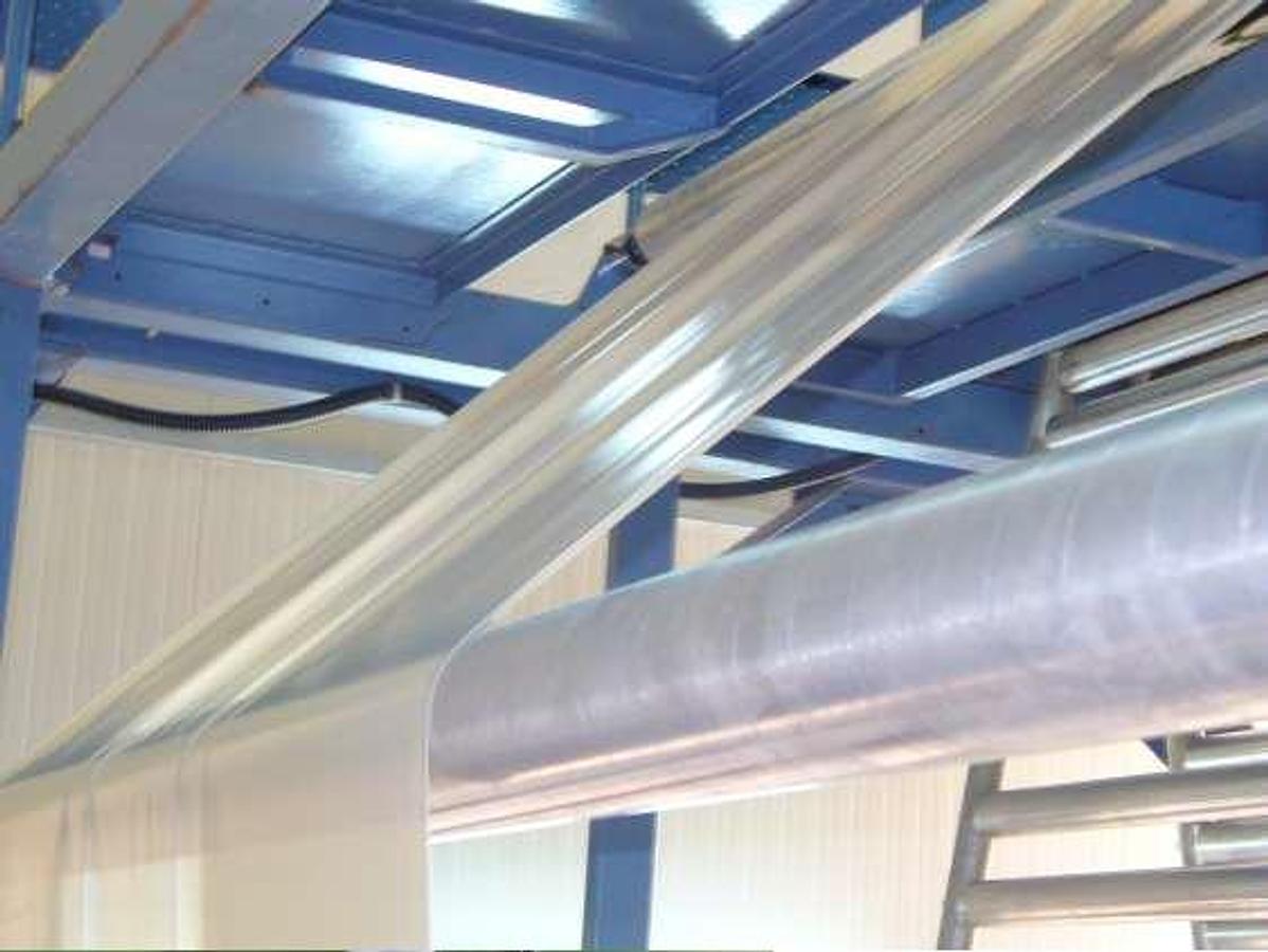 Used 2007 DIN G KUEN PLASTIC MACHINERY TK-EBL 120-2, for LDPE / LLDPE materials