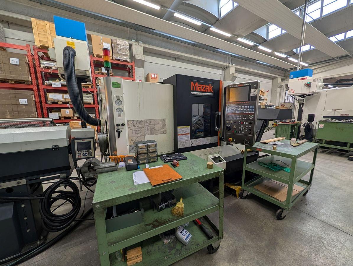 Used 2015 Mazak Quick Turn Nexus 200-II MSY CNC Turning Center with Sub-Spindle and Y-Axis