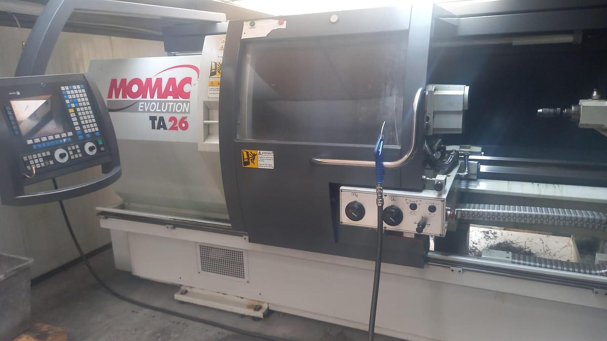 Used 2012 MOMAC lathe mod. TA 26