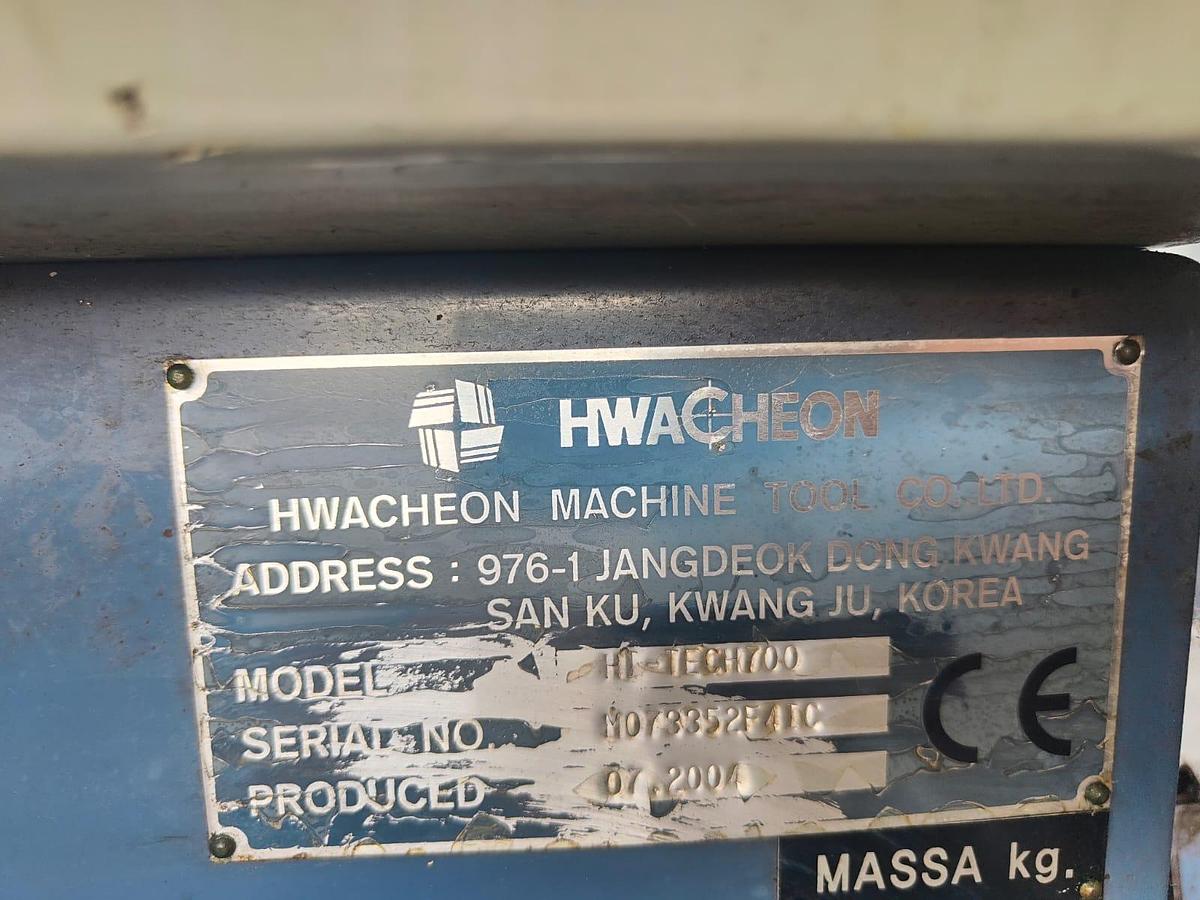Used 2004 HWACHEON LATHE MODEL HI-TECH 700