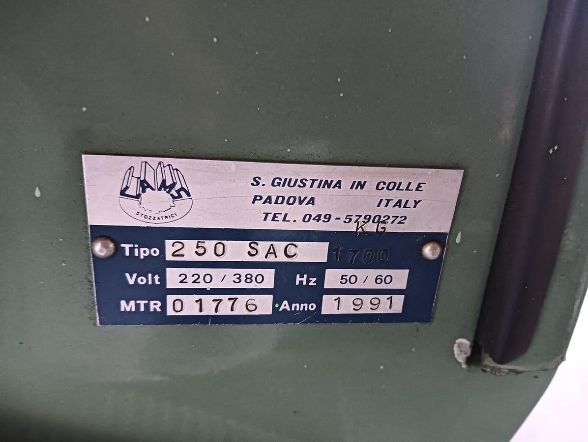 Usato 1991 STOZZATRICE CAMS mod.250 SAC