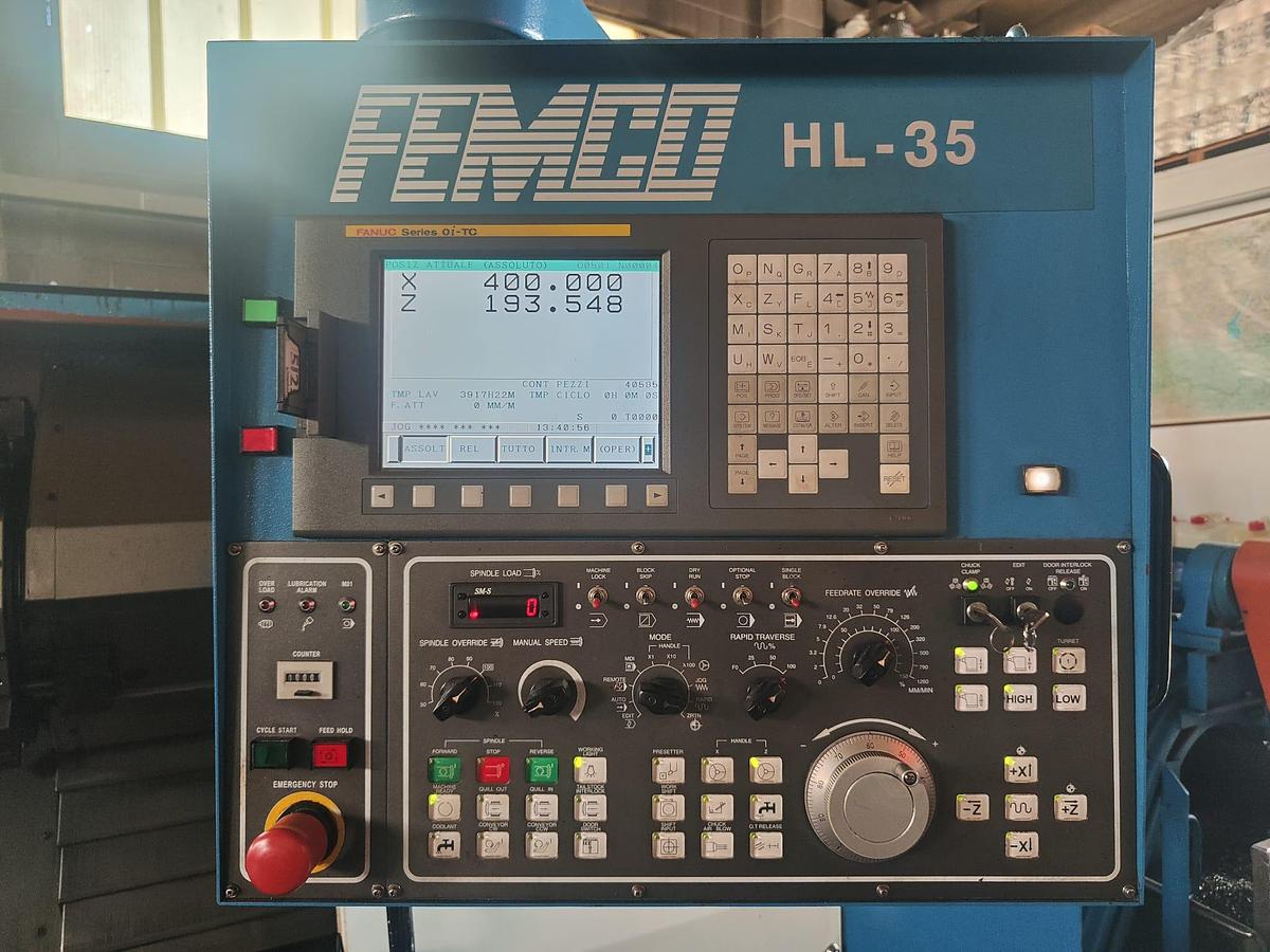 Used 2005 FEMCO HL35 LATHE