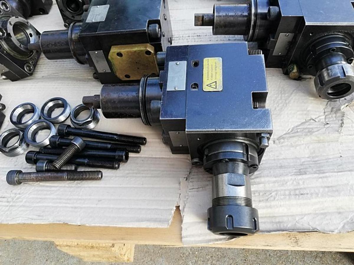 Usato N° 8 PORTAUTENSILI MOTORIZZATI ASSIALI E RADIALI EPPINGER