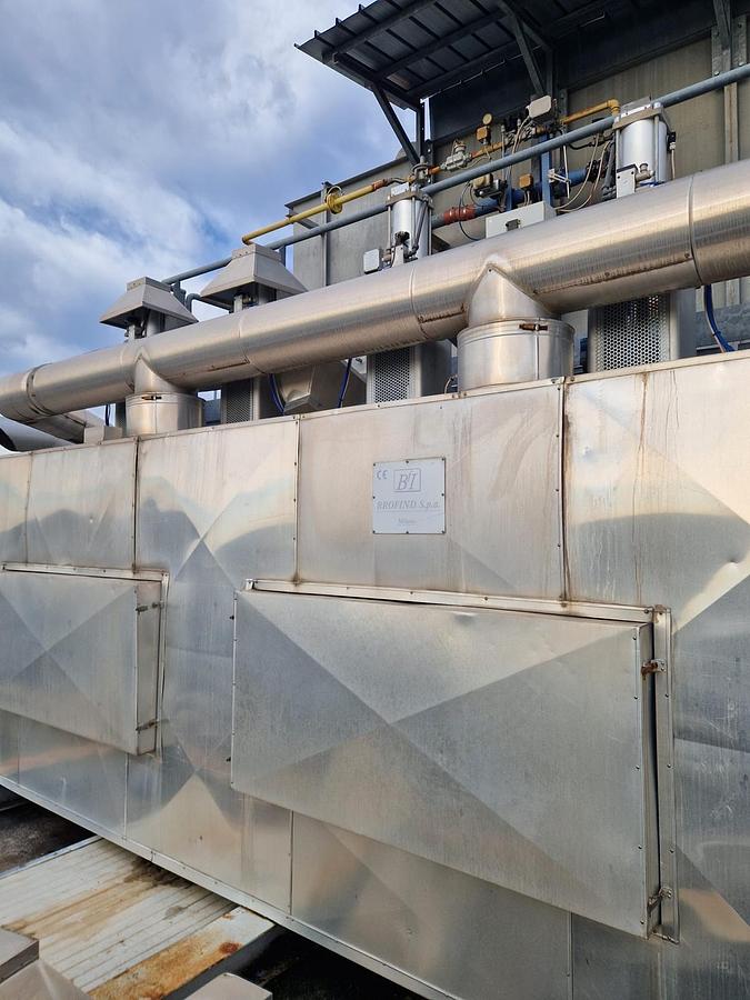 Used Post Combustion System / Thermal Oxidizer – BROFIND Industrial Post Combustor
