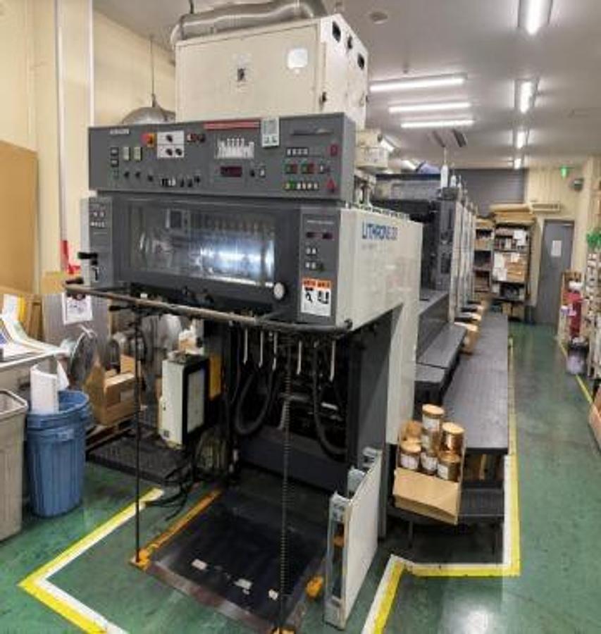 Used 2006 KOMORI NEW LITHRONE L-432 LONG DELIVERY WITH UV