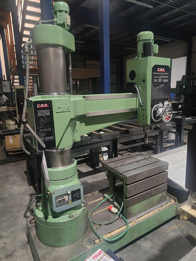 Used RADIAL DRILL CMR mod.INVEMA KR 35-1000