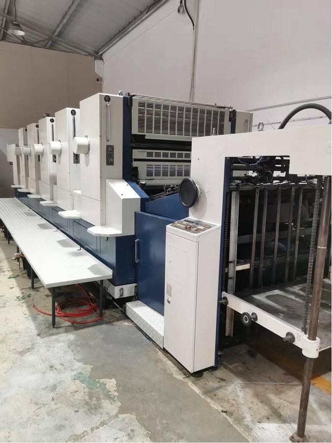 Used 1991 Komori  L540 Five colors sheet offset press Refurbished