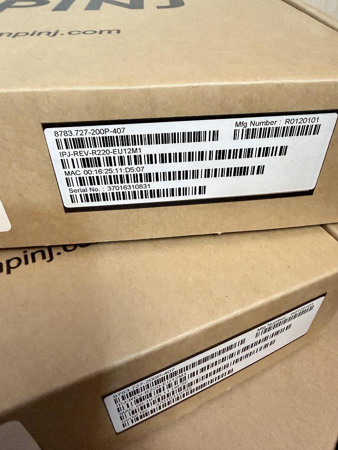 Impinj Speedway R220 (ETSI); + Reader Licensee