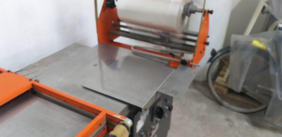 Used Gramegna Shrink Wrap Tunnel with Manual Bell Sealer