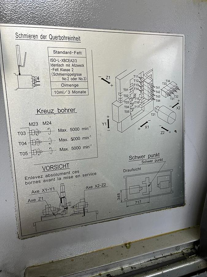 Usado 2011 FRESADORA MÓVIL TSUGAMI mod.B0 205 E
