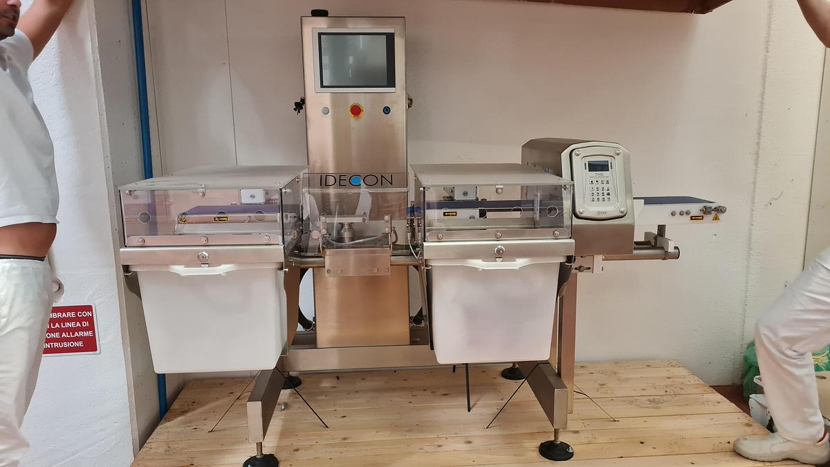 Used 2018 Ceia IDECON-Bitec WPM-L3500 Combined Metal Detector and Checkweigher System