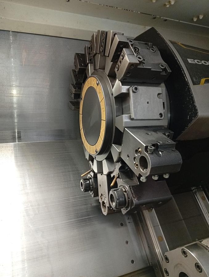 Used 2015 DMG MORI CNC lathe mod.ecoTURN 450M V3